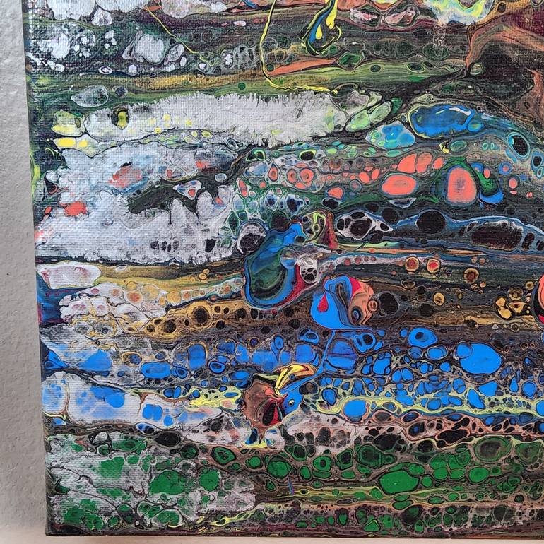 Original Expressionism Abstract Painting by Marilyn Curtis