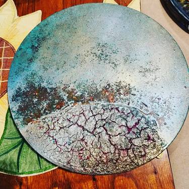 Original Art Nouveau Abstract Mixed Media by Marilyn Curtis