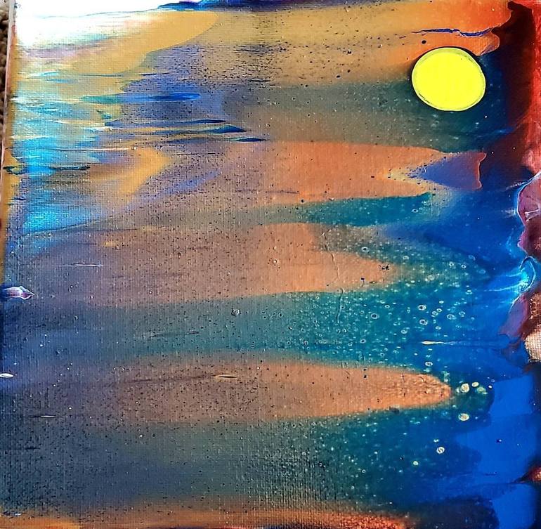 Original Abstract Expressionism Abstract Paintings by Marilyn Curtis