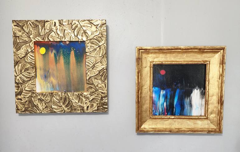 Original Abstract Expressionism Abstract Painting by Marilyn Curtis