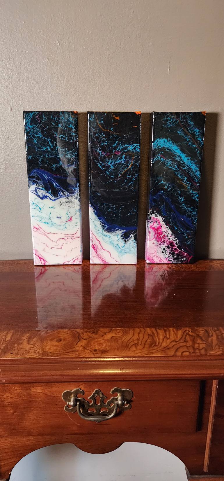Original Abstract Expressionism Abstract Painting by Marilyn Curtis
