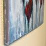 Profile view showing painted canvas edges.
