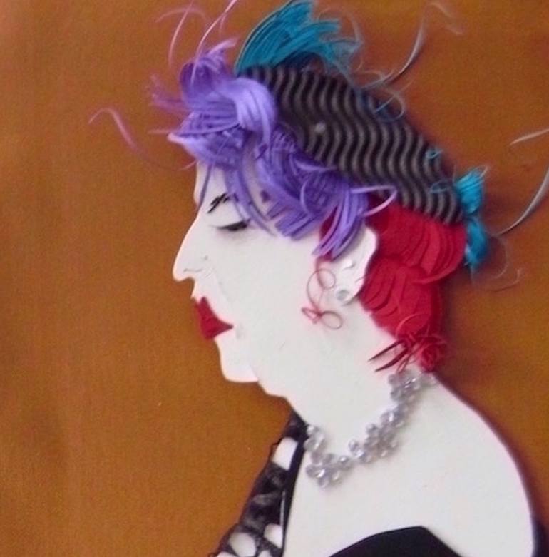 Original Other Music Collage by Judith Eloise Hooper