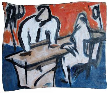 Print of Expressionism People Paintings by Sascha Panknin