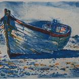 Fishing Boat, Study II, Aldeburgh' – art print from a marine/maritime  watercolour painting of a beached boat – John Twinning