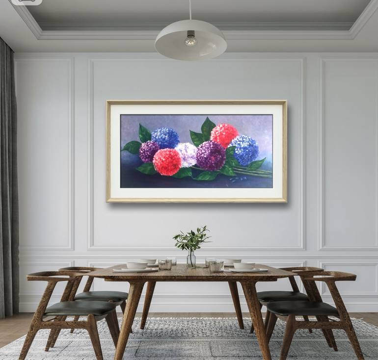 Original Floral Painting by Octeabrina Budak