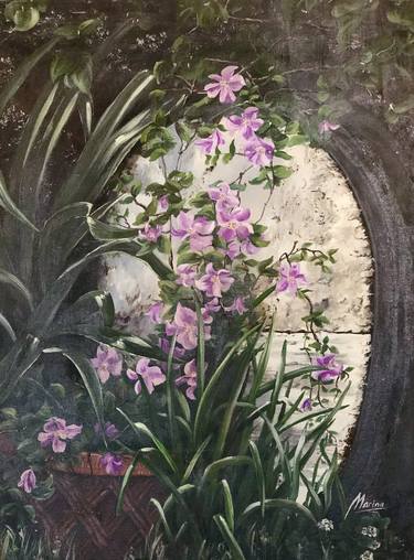 Original Fine Art Floral Paintings by Marina Kharma
