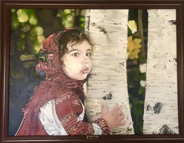 Original Expressionism Kids Paintings by Marina Kharma