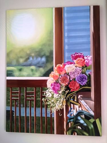 Original Floral Paintings by Marina Kharma