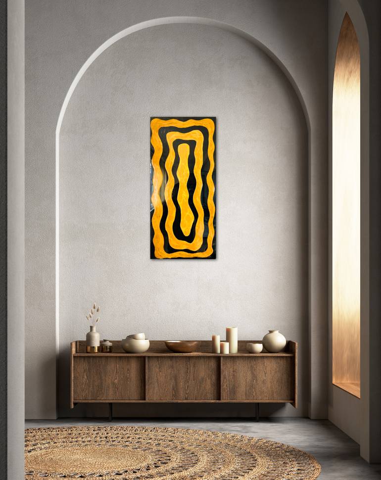 Original Contemporary Abstract Painting by Levon Simonyan