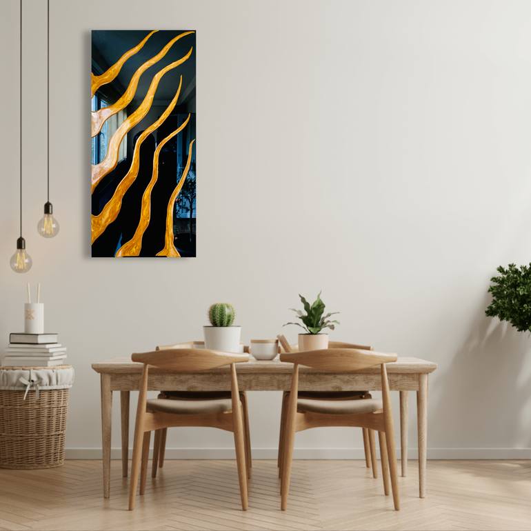 Original Contemporary Abstract Painting by Levon Simonyan