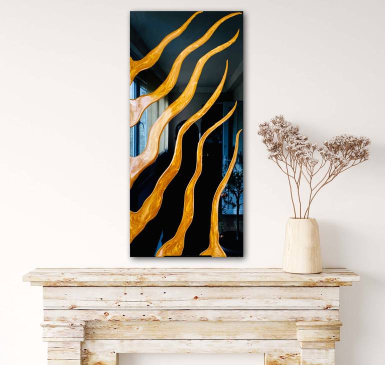 Original Contemporary Abstract Painting by Levon Simonyan