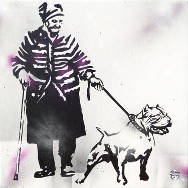 Original Black & White Graffiti Paintings by Antonio Soriano Puche