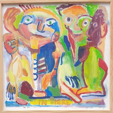 Original Expressionism People Paintings by Roeland Schweitzer