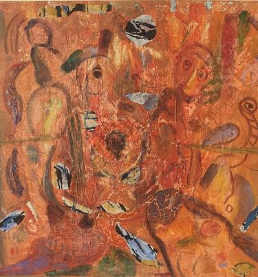 Print of Abstract Expressionism People Paintings by Roeland Schweitzer