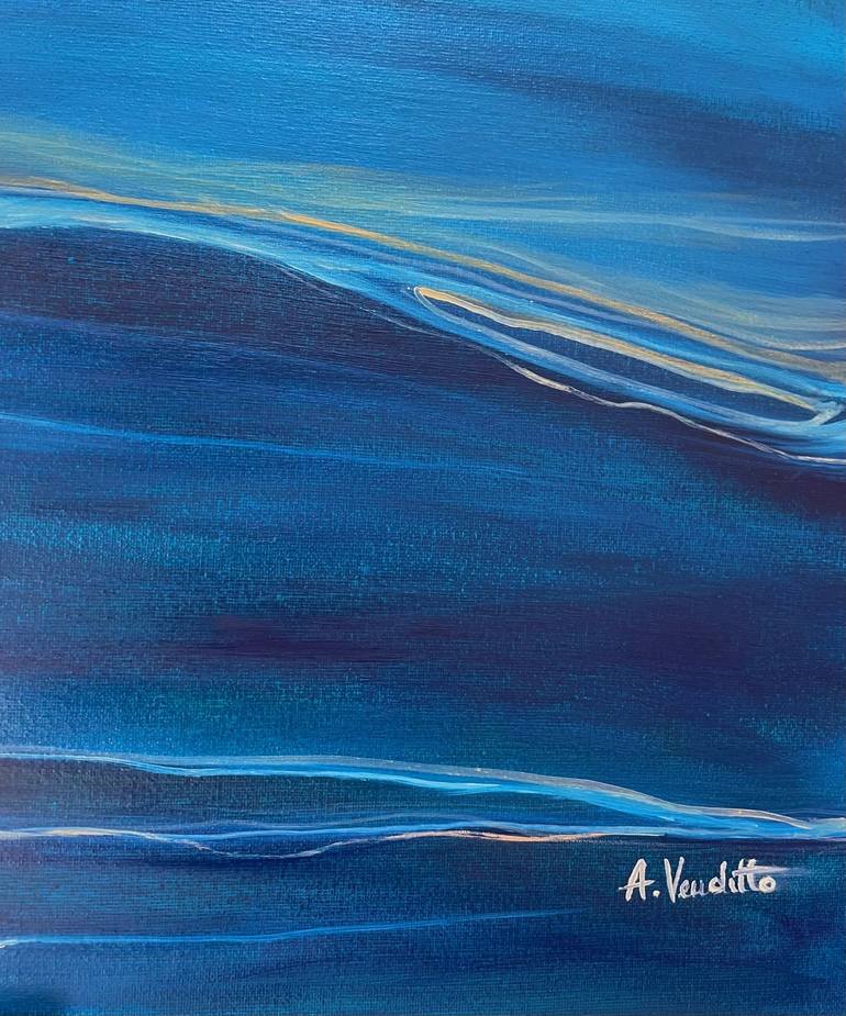 Original Seascape Painting by Anna Venditto