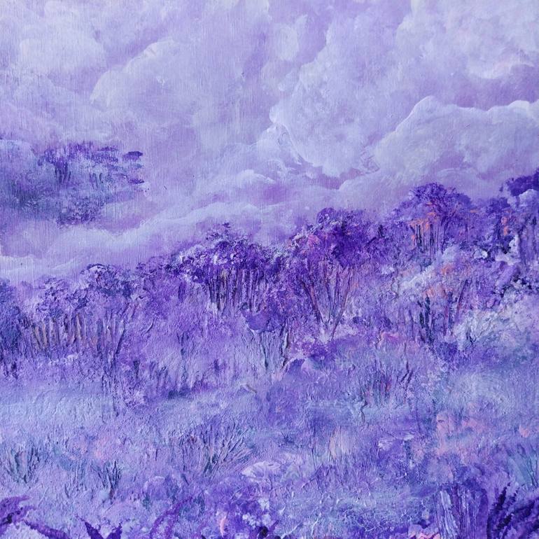 Original Contemporary Landscape Painting by Ekaterina Romanova