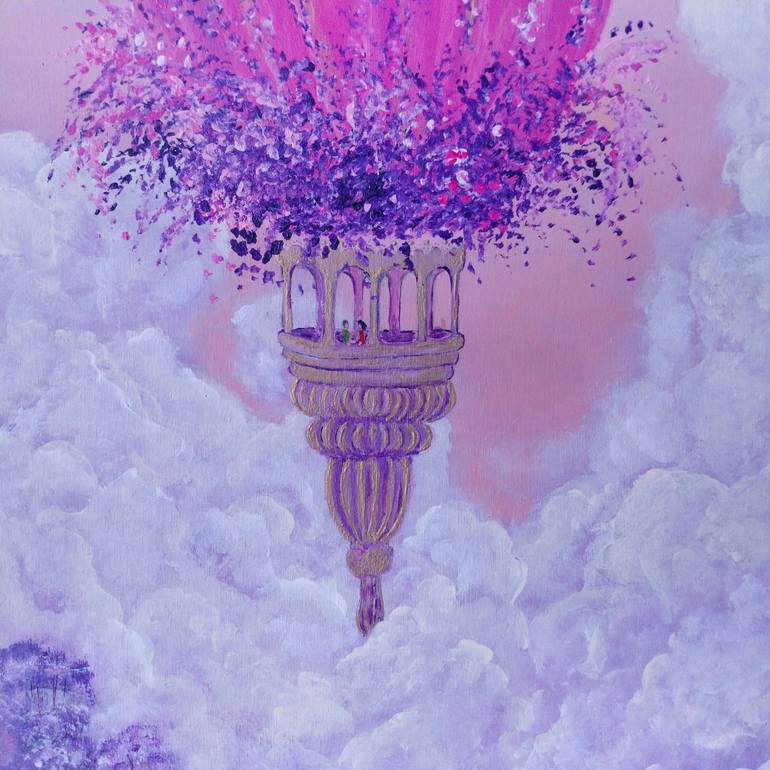 Original Contemporary Landscape Painting by Ekaterina Romanova
