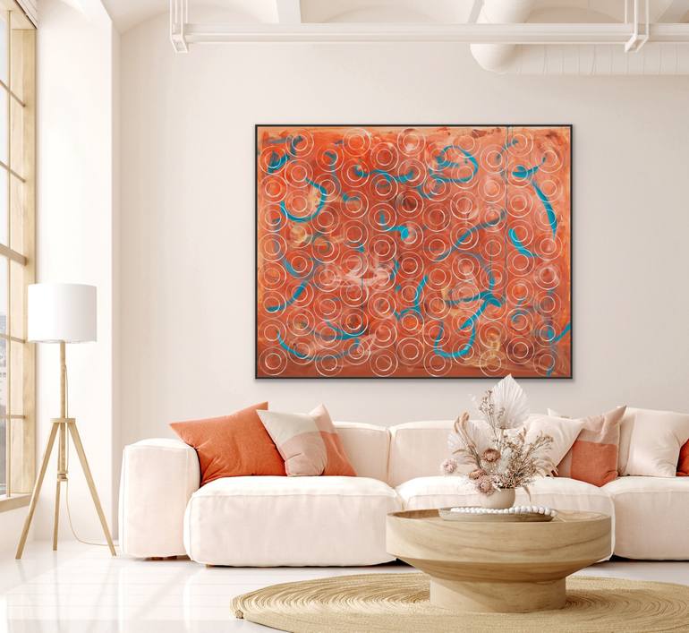 Original Abstract Expressionism Abstract Mixed Media by Britt Michaelian