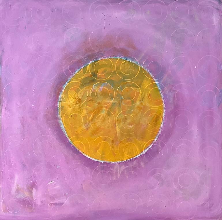 LOVE IS THE TRUTH. LIFE IS THE ILLUSION. Original Mixed Media by britt michaelian