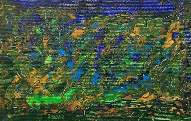 Original Abstract Painting by Miguel Braga da Costa