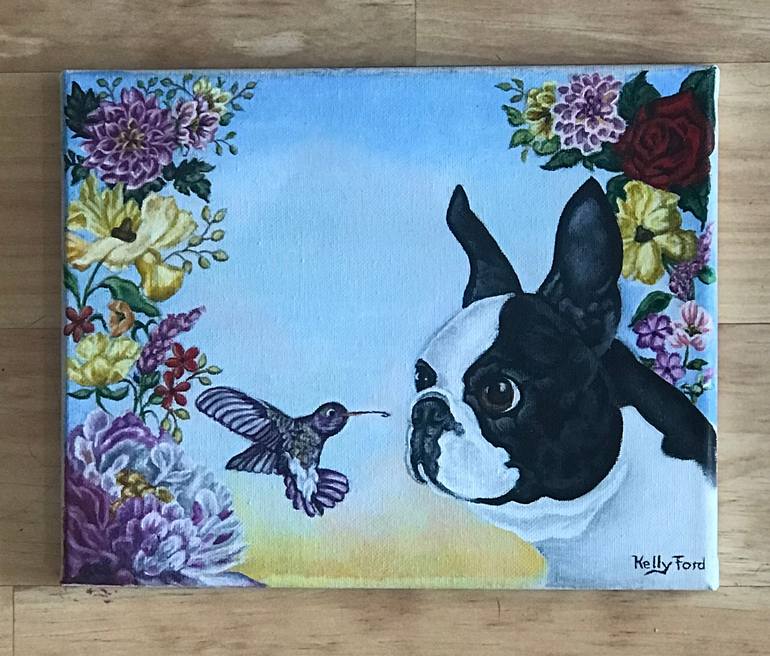 Original Animal Painting by kelly ford