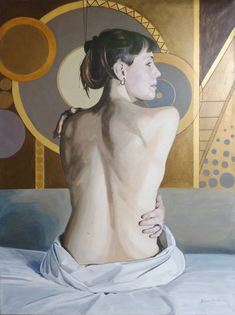 Original Contemporary Women Paintings by Franca Dariol