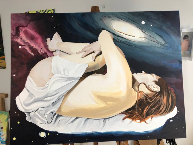 Original Contemporary Women Painting by Franca Dariol