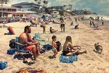 Print of Beach Paintings by Paul Cheng