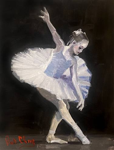 Original Impressionism Performing Arts Paintings by Paul Cheng