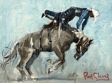 Print of Impressionism Horse Paintings by Paul Cheng