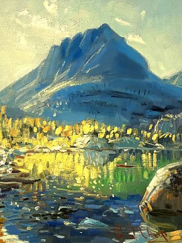 Original Impressionism Landscape Paintings by Paul Cheng
