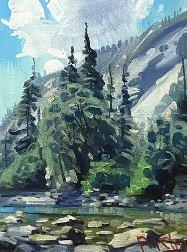 Original Landscape Paintings by Paul Cheng