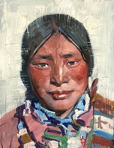 Original People Paintings by Paul Cheng