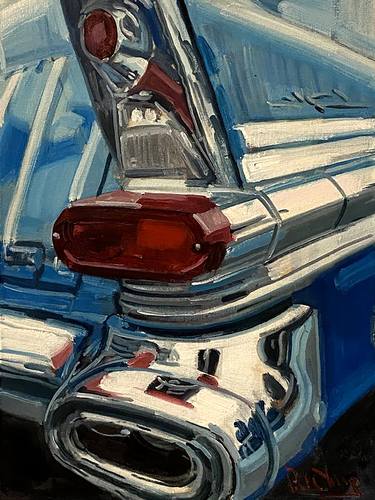 Original Impressionism Car Paintings by Paul Cheng