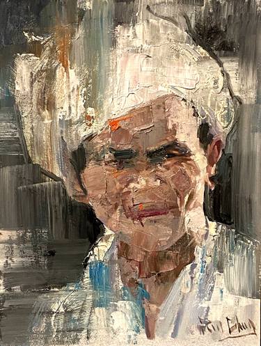 Original Impressionism People Paintings by Paul Cheng