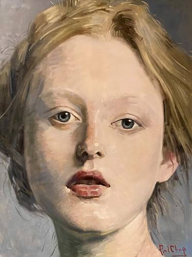Original Impressionism Portrait Paintings by Paul Cheng