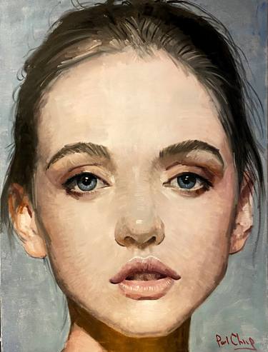 Print of Impressionism Portrait Paintings by Paul Cheng