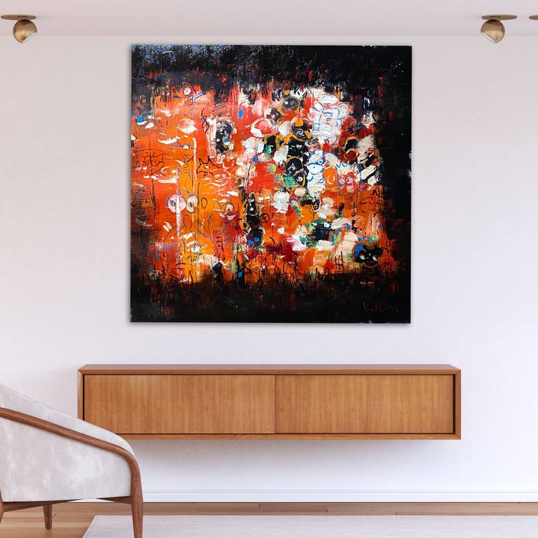 Original Abstract Painting by Paul Cheng