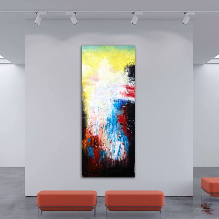 Original Abstract Painting by Paul Cheng