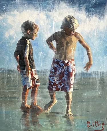 Original Children Paintings by Paul Cheng