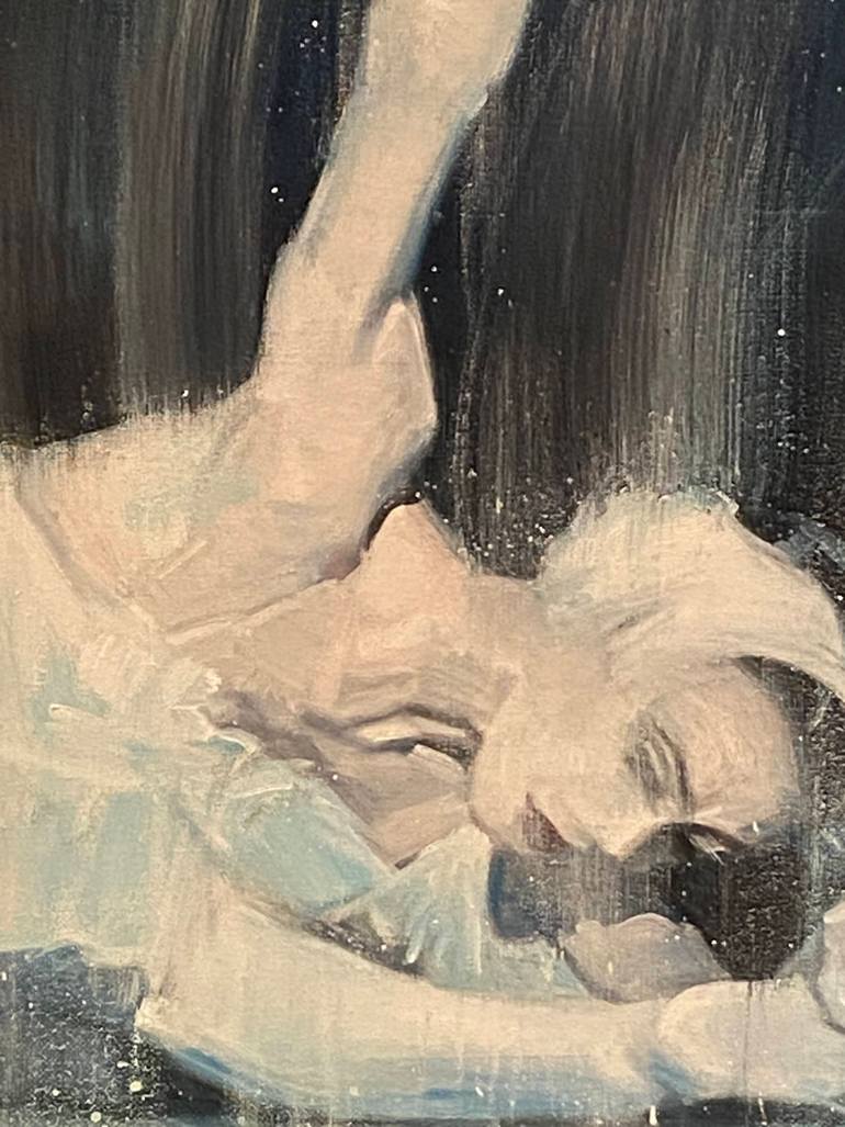 Original Impressionism Music Painting by Paul Cheng