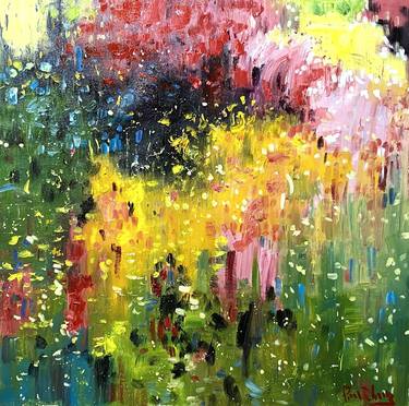 Original Impressionism Abstract Paintings by Paul Cheng