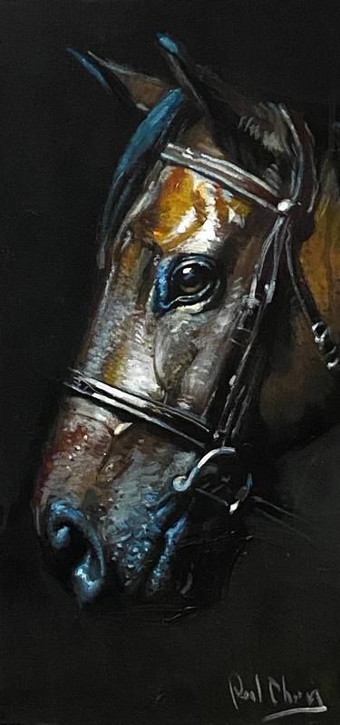 Original Impressionism Animal Paintings by Paul Cheng