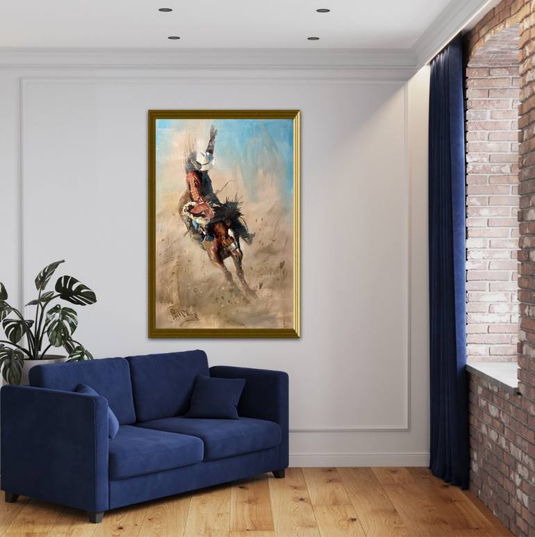 Original Impressionism People Painting by Paul Cheng