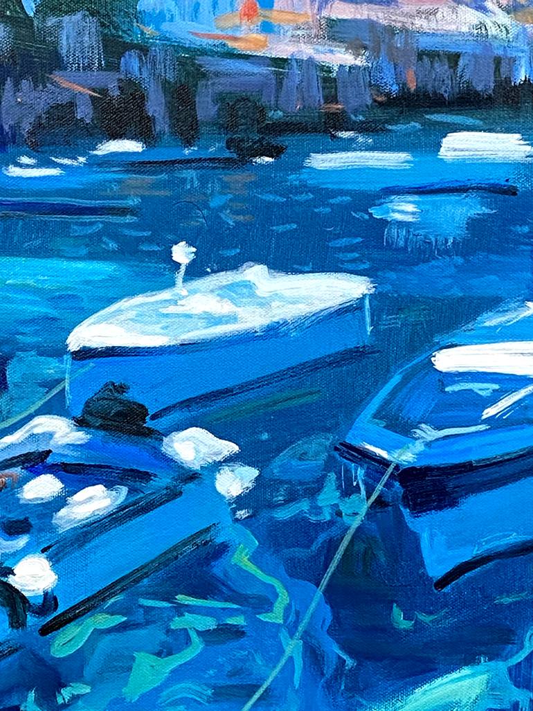 Original Impressionism Architecture Painting by Paul Cheng