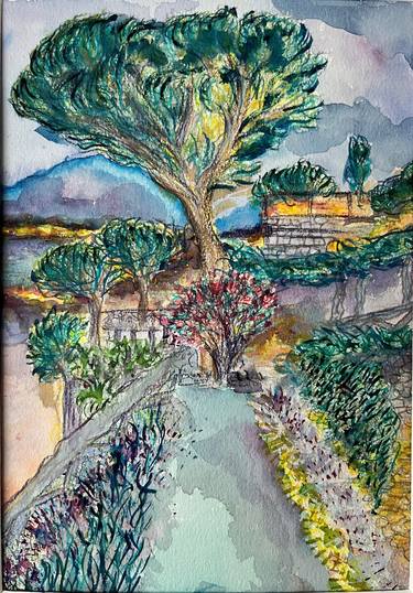 Print of Impressionism Landscape Paintings by Lorelei Garagancea