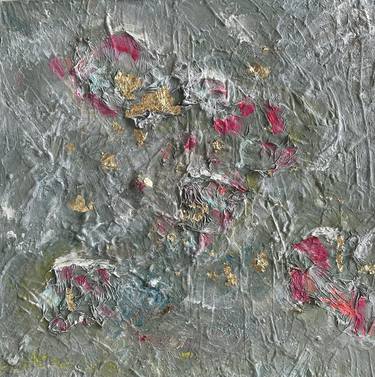 Original Abstract Nature Mixed Media by Jessica Lemieux