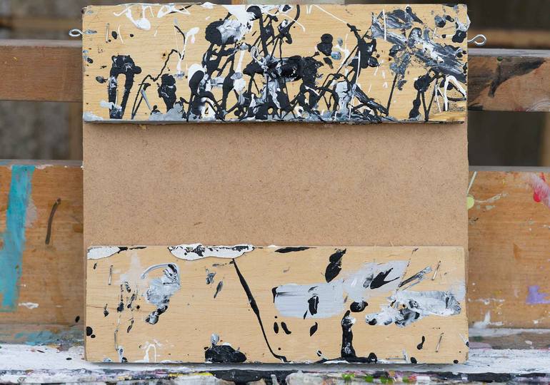 Original Abstract Expressionism Abstract Painting by Vu Hed