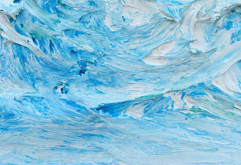 Original Abstract Expressionism Abstract Painting by Vu Hed